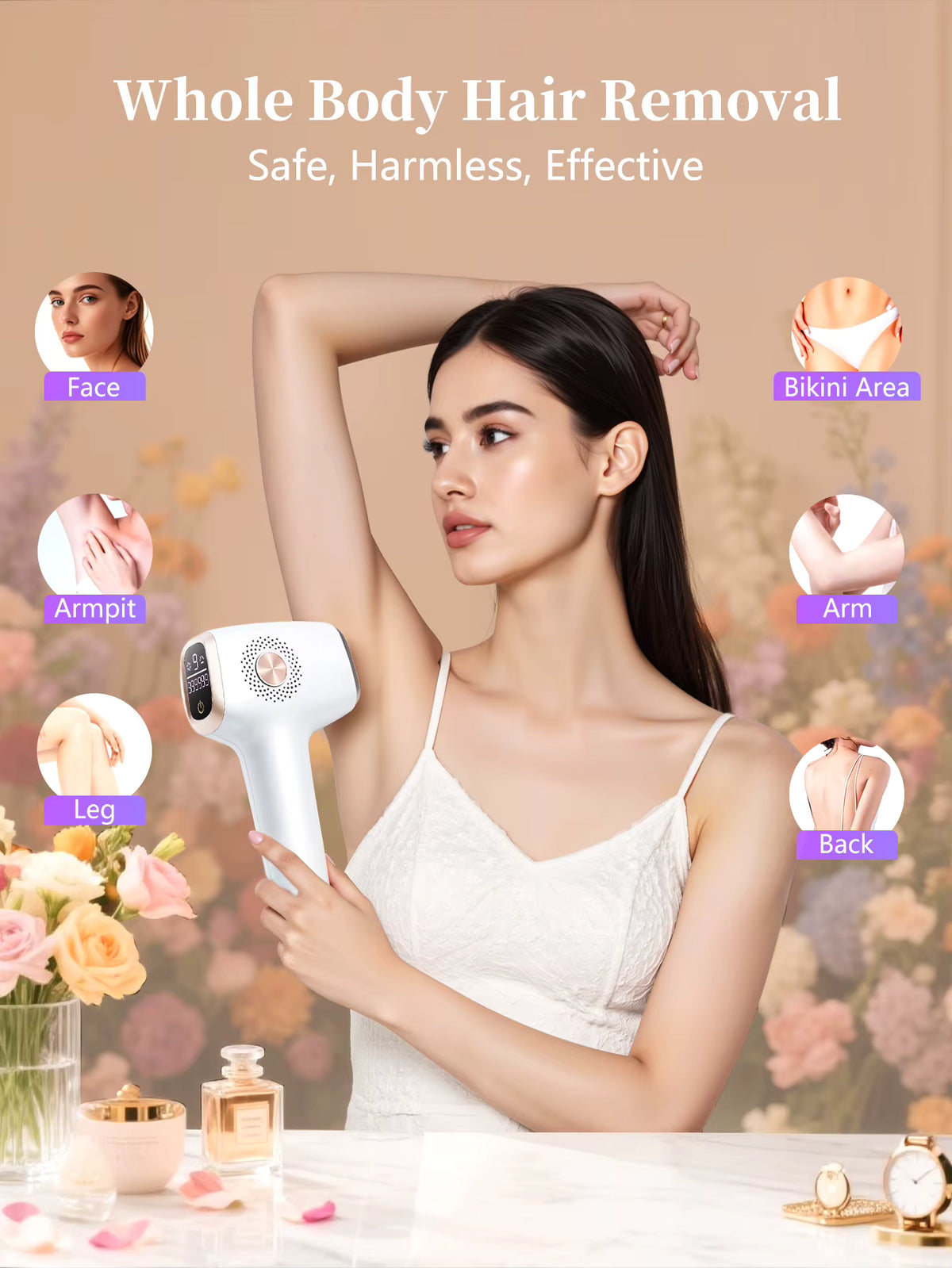✨ Épilateur IPL Professionnel
